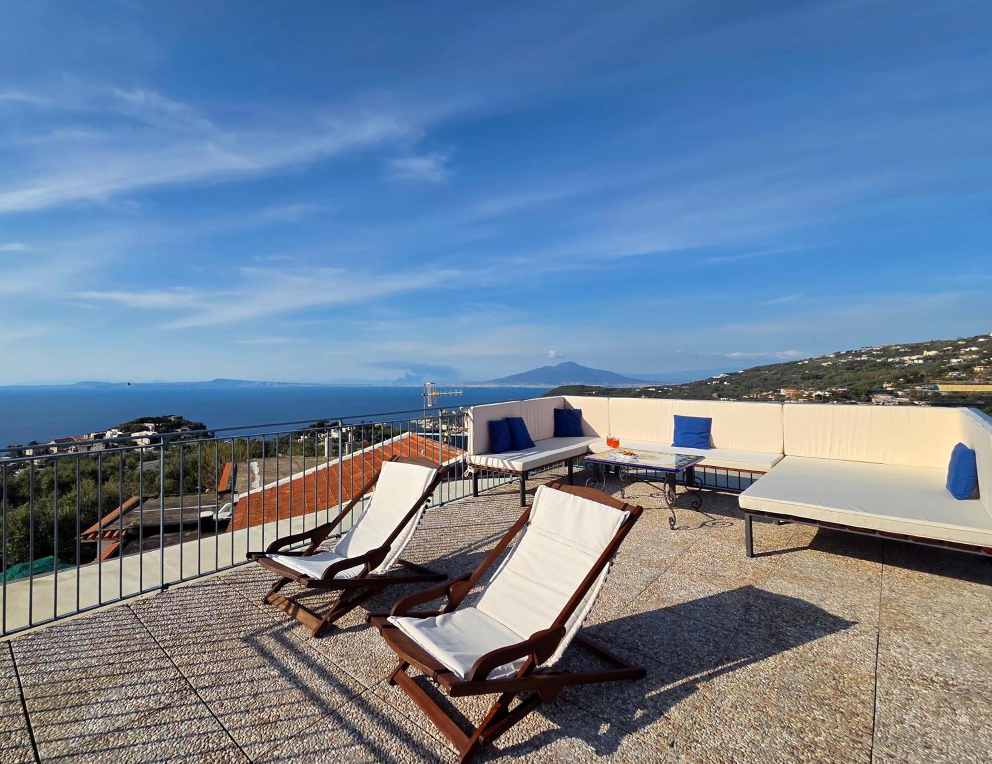 הוילה מסה לוברנסה Sun & Relax, Relaxing Location With Seaview מראה חיצוני תמונה