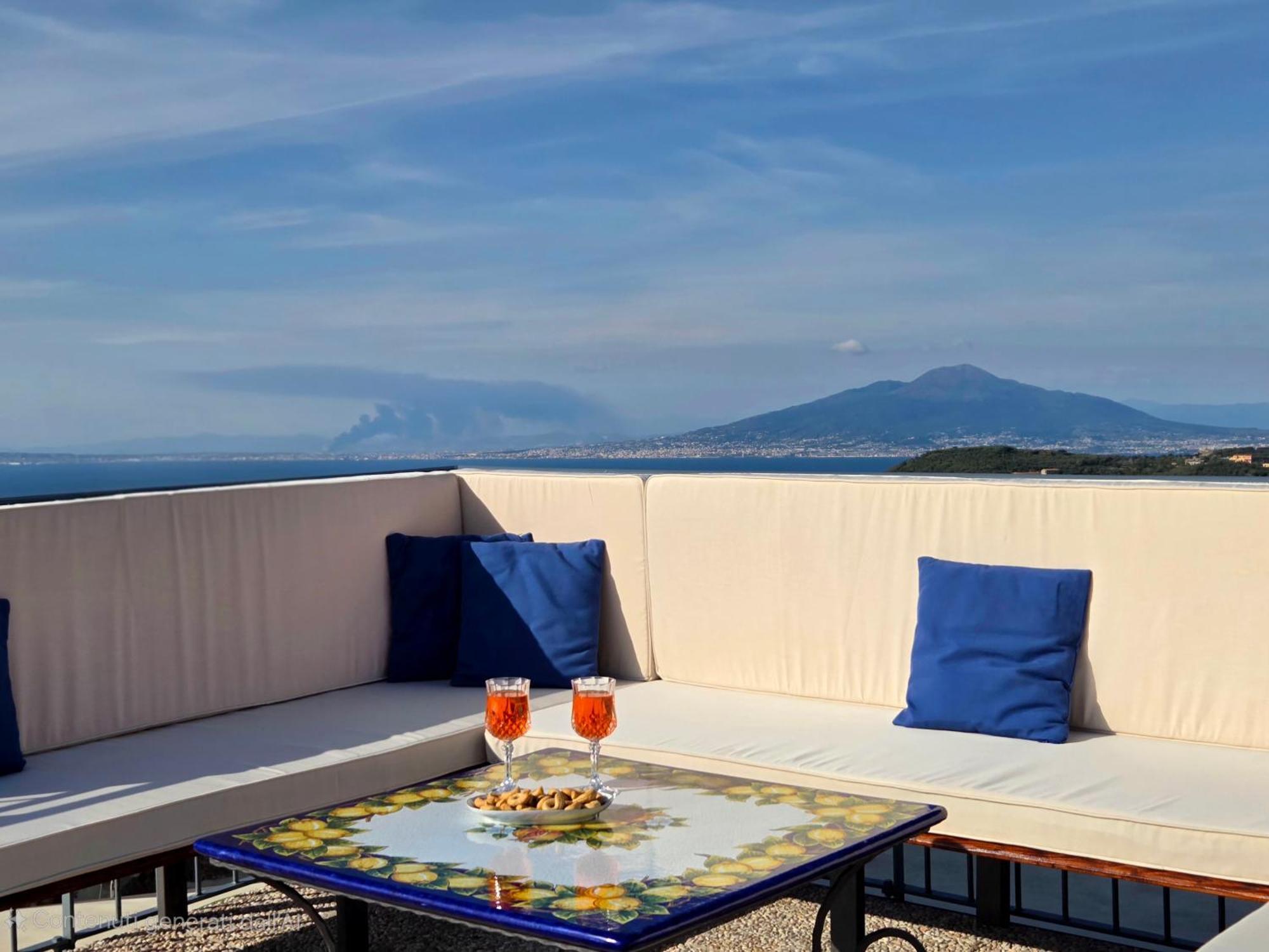 הוילה מסה לוברנסה Sun & Relax, Relaxing Location With Seaview מראה חיצוני תמונה